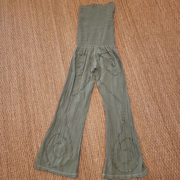 TomTom Green Jumpsuit Size S - Picture 3 of 5
